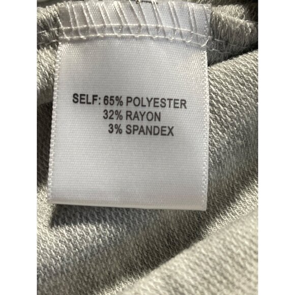 Jane Delancey Womens Gray Love Graphic Sweatshirt Size 2XL Vanentines Day - Picture 5 of 6